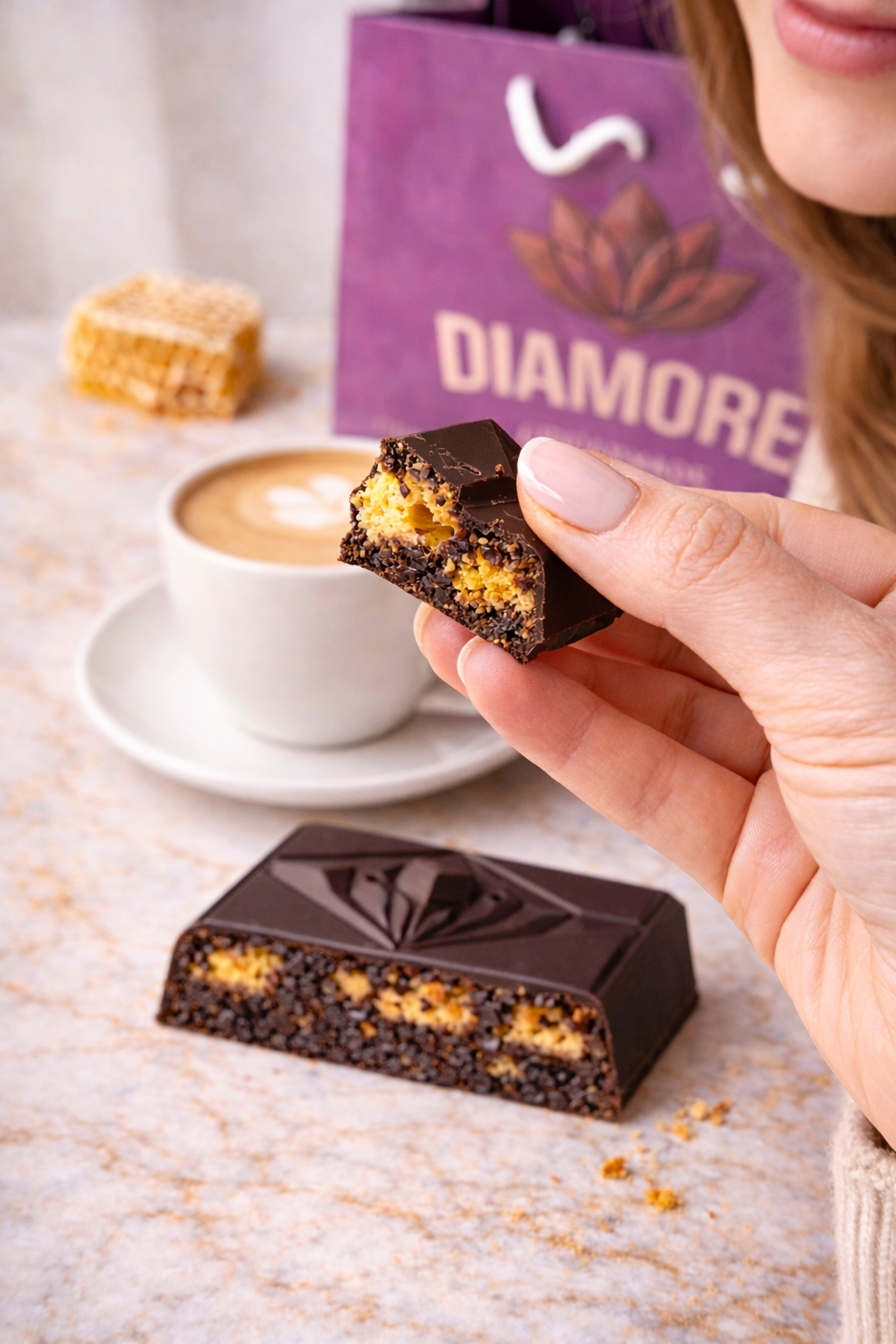 Honeycomb Crunch Bar🍯(Approx. Weight: 150g)