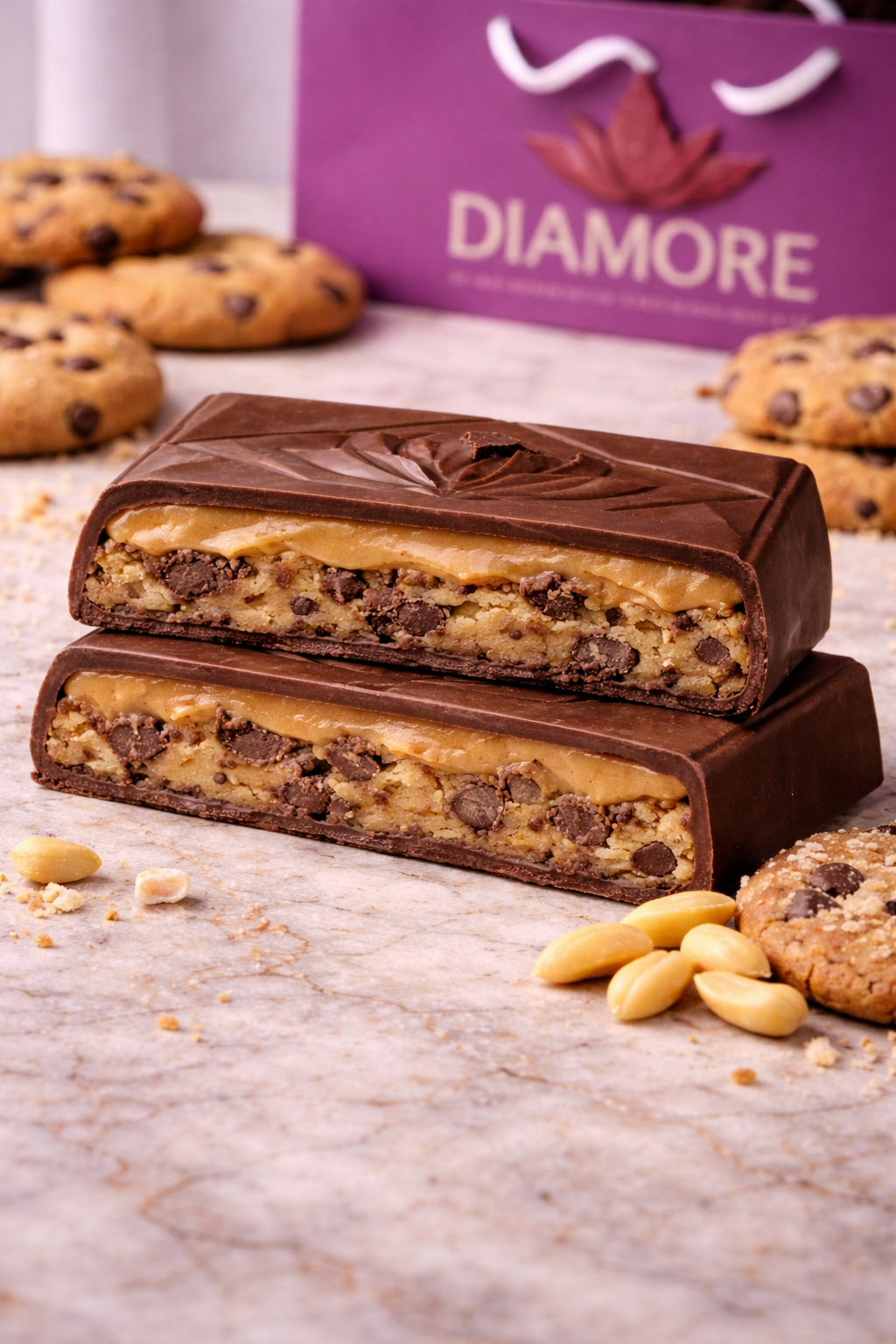 peanut butter cookies bar🍪(Approx.weight:180 grams)