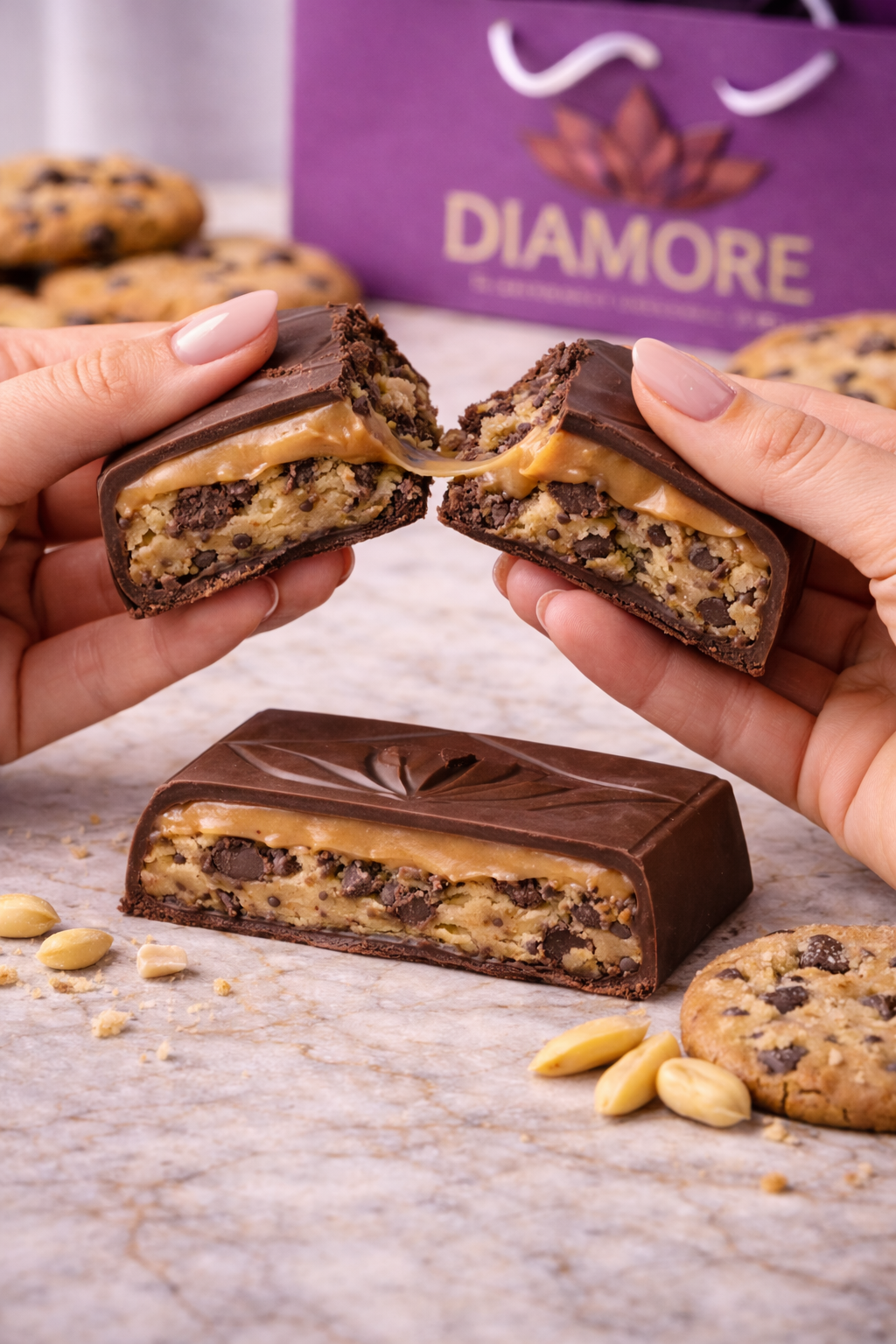 peanut butter cookies bar🍪(Approx.weight:180 grams)