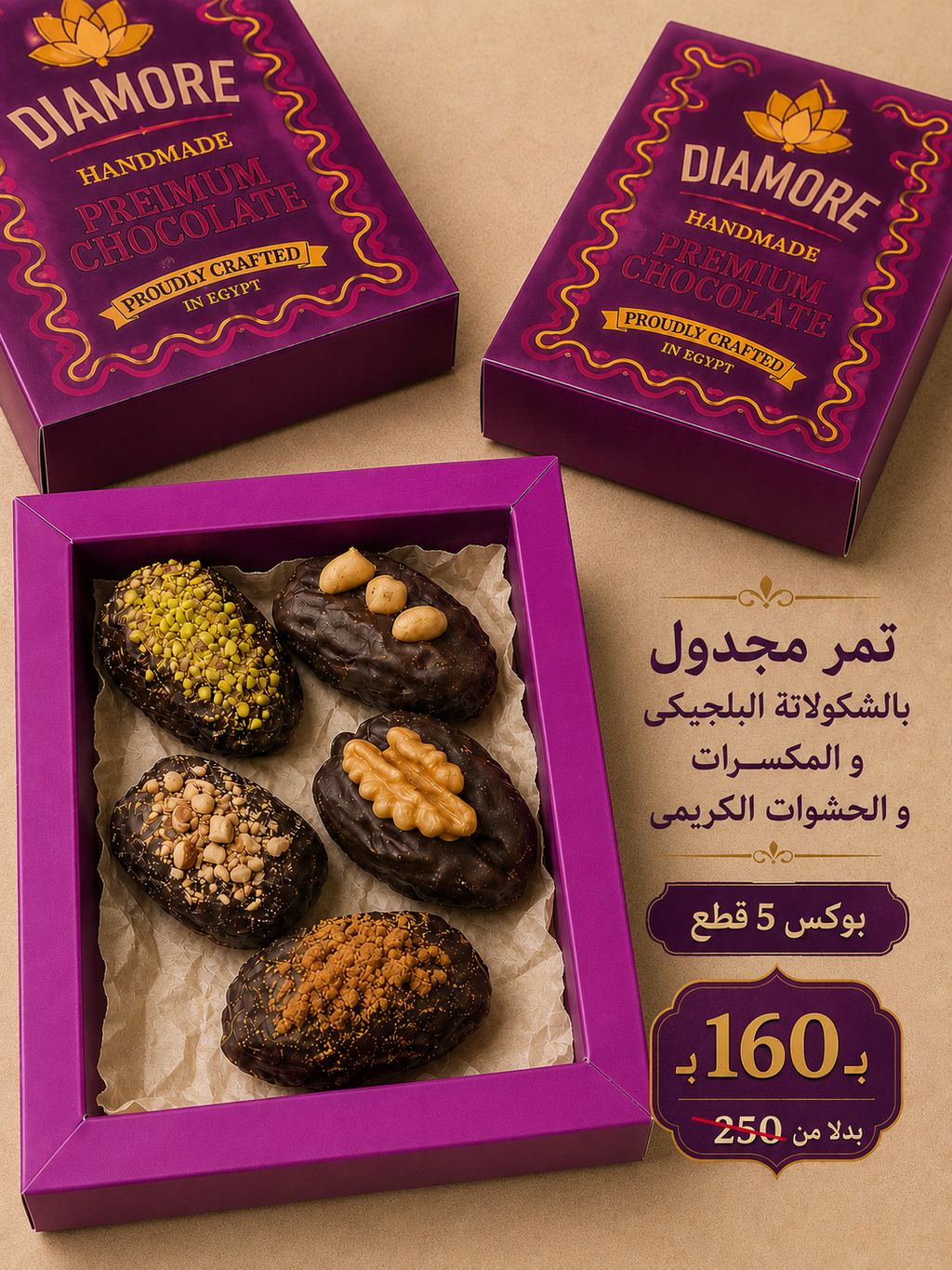 Chocolate Dates box