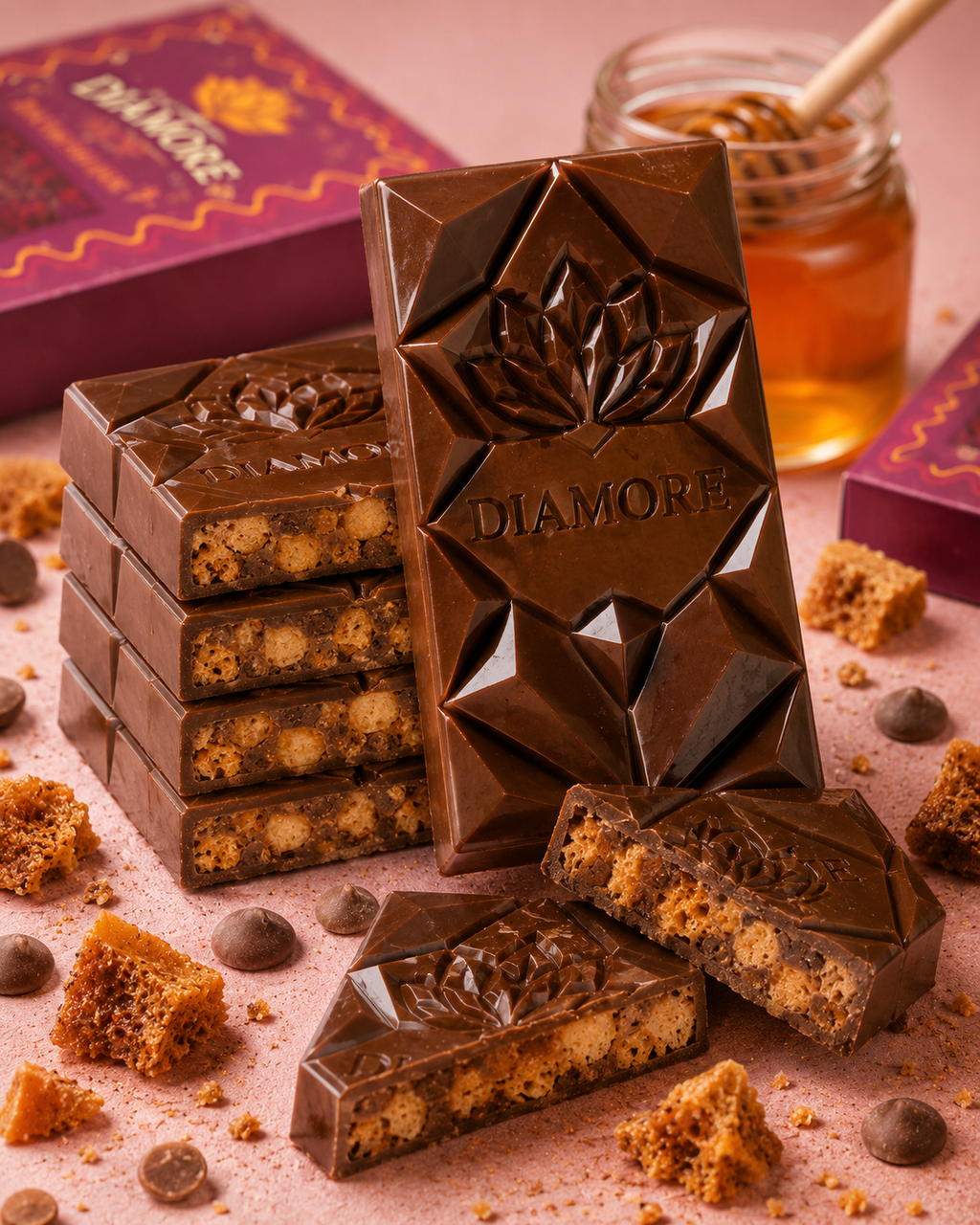 Honeycomb Crunch Bar🍯(Approx. Weight: 150g)
