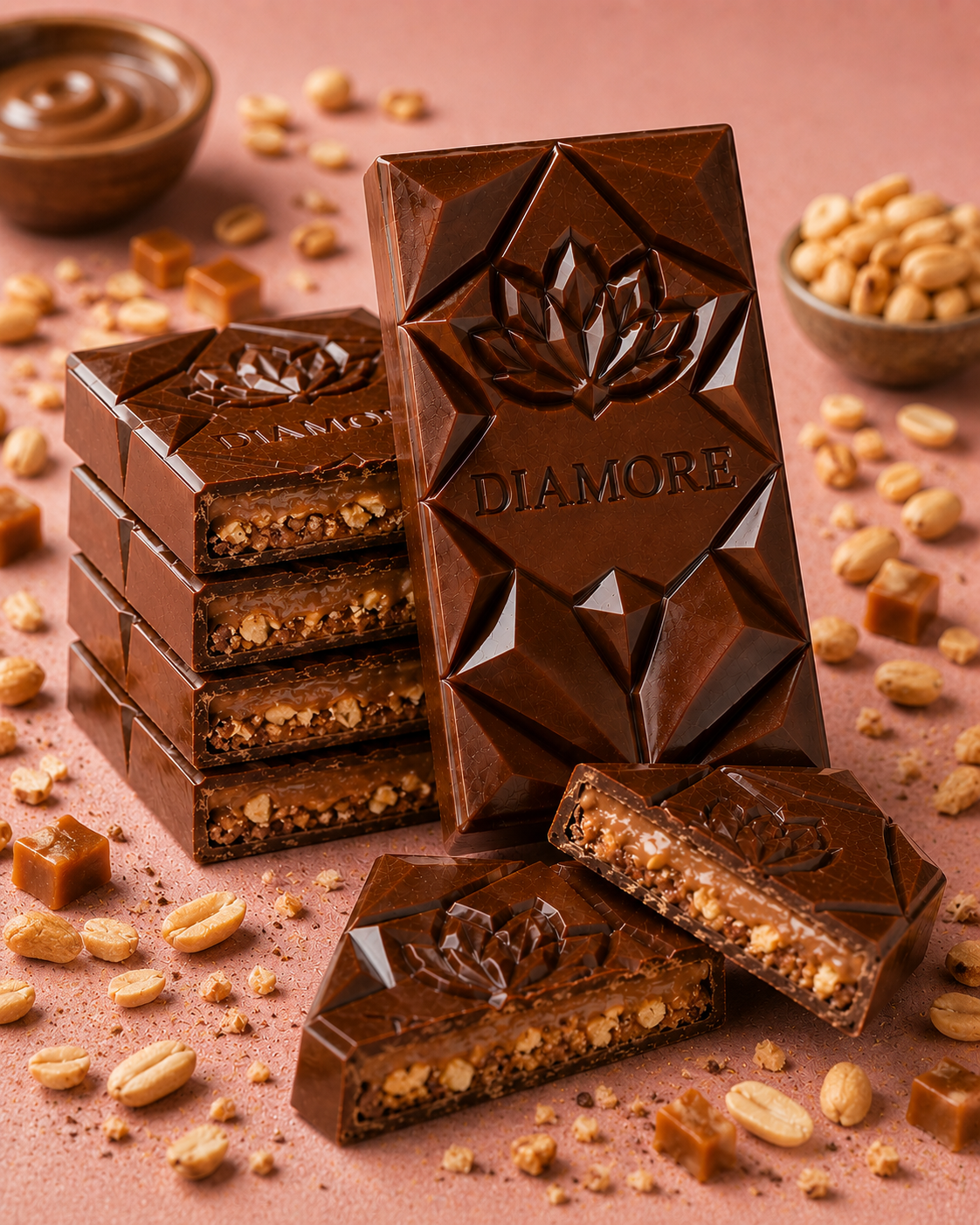 شكولاتة بكريمة السنيكرز