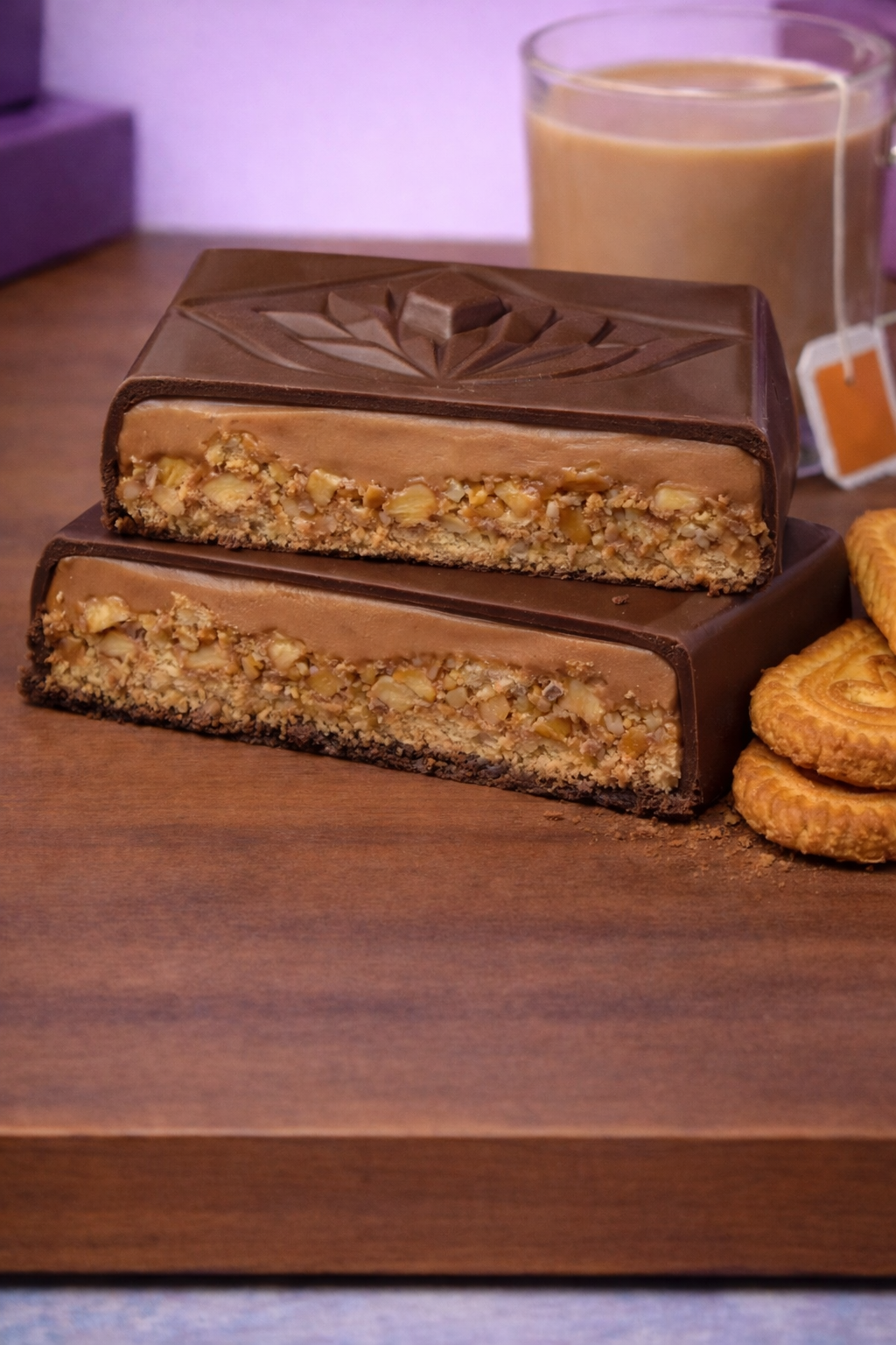 Shay belaban with biscuits