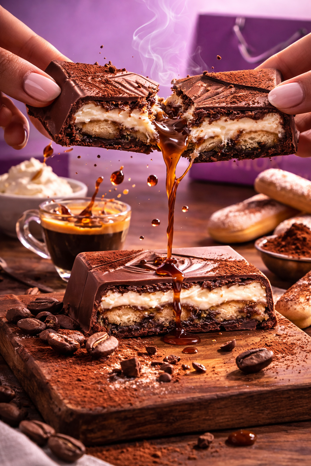 Tiramisu bar☕️(Approx.weight:180grams)