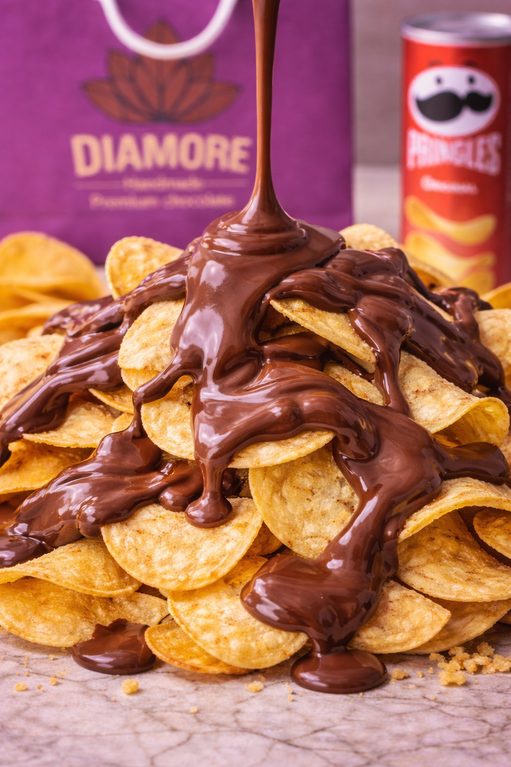 Salted Chips & Caramel Chocolate